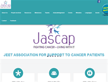Tablet Screenshot of jascap.org